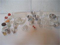 Vintage Glassware & Kitchen Items