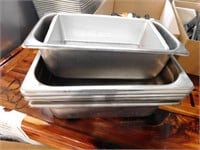 Metal Serving Containers, 13" (8)