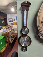Howard Miller banjo clock/barometer/thermometer