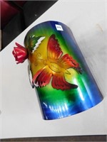 Metal Wall Art, Butterfly/Flower, 12"x9"x5"