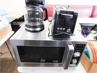 Microwave, Toaster, Coffeemaker