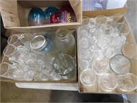 Glasses, Mugs, Jars (3 boxes)