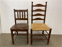 Two side chairs