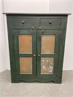Country style two door cupboard
