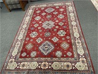 Commercial Kazak carpet;