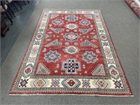 Commercial Kazak carpet;
