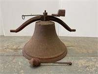 Large cast iron bell