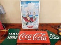 Coca Cola Tin Signs (2)