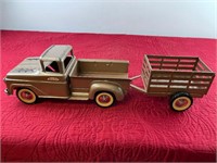 RARE VINTAGE TONKA TRUCK WITH TRAILER