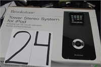 Ipod stereo tower
