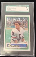 Sports -1983T #33 Jim McMahon Rookie Football Card
