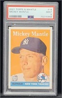 Sports - 2021 TOPPS X MICKEY MANTLE 1958 TOPPS