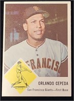 Sports - 1963F #64 Orlando Cepeda Baseball Card