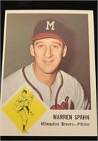Sports - 1963F #45 Warren Spahn Baseball Card