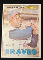 Sports - 1967T #250 Hank Aaron Baseball Card