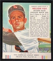 - 1953 Red Man Tobacco #5AL Nelson Fox