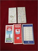 Vintage Esso Road Maps
