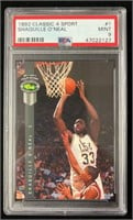Sports - 1992 Classic 4 Sport #1 Shaquille O'Neal