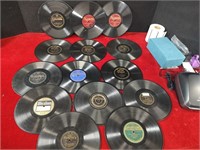 14 Old Phonograph Records