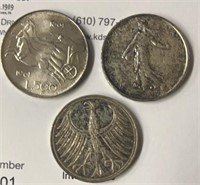 (3) High Grade  Silver Coins