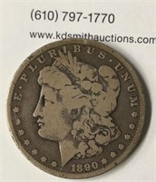 Coin - 1890CC Morgan Silver Dollar