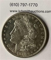 Coin - 1921D Morgan Silver Dollar