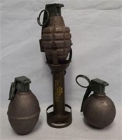 Military - M1A2 Grenade Adapter & Inert Grenades