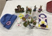 Large Lot of Easter Figurines