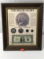 Framed Depiction of "The Silver Story"