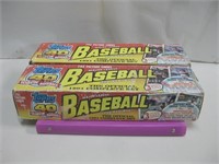 Two Boxes & Binder Assorted Baseball Cards
