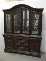 88"x 16"x 85" Two Piece China Cabinet See Info