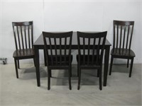 48"x 36"x 30" Dining Table & Four Chairs See Info