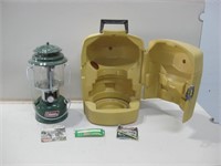 1982 Coleman Camp Lantern In Carry Case Untested