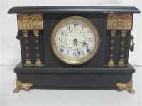 15"x 7"x 10" Vtg Sessions Mantle Clock Untested