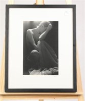 BLACK & WHITE Photograph signed Timothy Evans