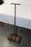 Antique cast iron roller