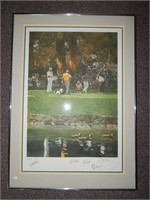 Bart Forbes Golf Print Signed Arnold Palmer & more