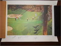 Bart Forbes Golf Print Signed Palmer, Kite & more