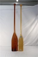 2 Wooden paddles