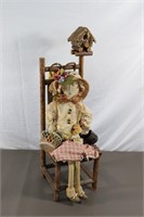 Doll & twig chair