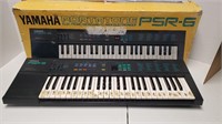 Yamaha Portable PSR-6 Electronic Keyboard works