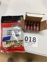 (5) 12 shot. 1 bag of new winchester 40 S&W Brass
