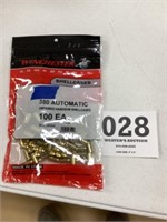 Bag of new winchester 380 brass