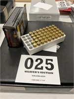 Winchester T troping 9mm Luger
42 rounds