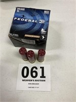 Federal 12 gauge 3 in. 3 rounds