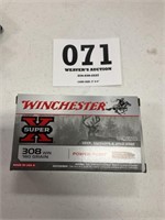 Winchester 308 180 grain 20 rounds