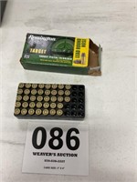 Remington target rounds 32 S&W 88 gr.
38 rounds