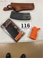 Holster, replacement backplates , mag etc