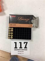 10 rounds 9mm Luger