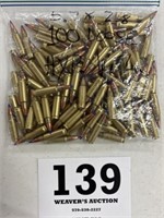 100 count 5.7x28 Loaded Ammo